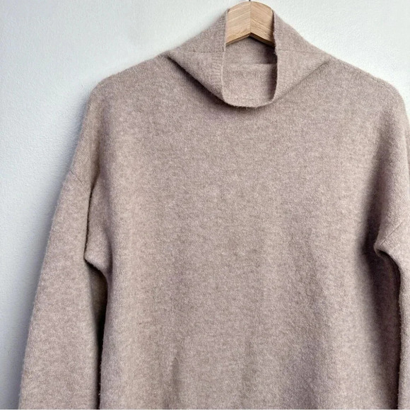Tahari Womens Size Small Luxe Cashmere Mock Neck Sweater - Picture 8 of 15